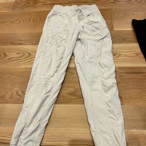 Lululemon Athletica White Dance Studio Joggers